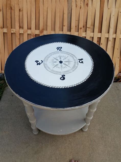 Compass Rose Table | Nautical yard art, Fathers day art ...