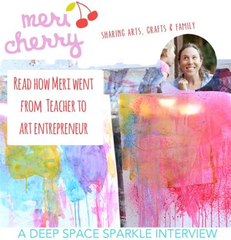 Teach Art At Home Interview With Meri Cherry Deep Space Sparkle