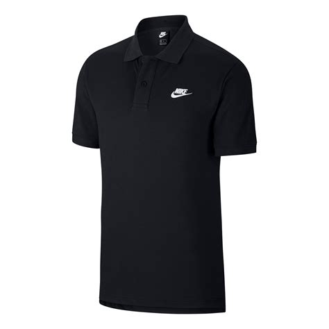 Buy Nike Sportswear Polo Men Black White Online Tennis Point