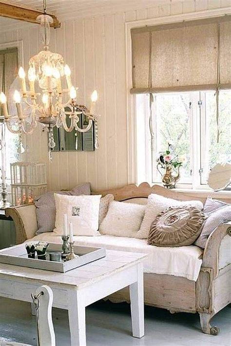 Romantic Cottage Living Room Homenthusiastic