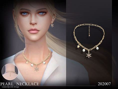 The Sims Resource S Club Ts4 Ll Necklace 202007 Sims 4 Sims