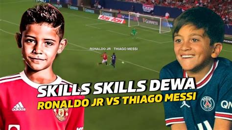 Sudah Makin Besar 🔥🔥 Lihat Nih Skills 2 Bocah Ajaib Ronaldo Jr Vs