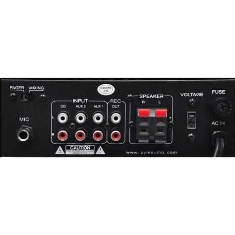 Pyle Pro Pta2 Mini 2x40w Stereo Power Amplifier Theve