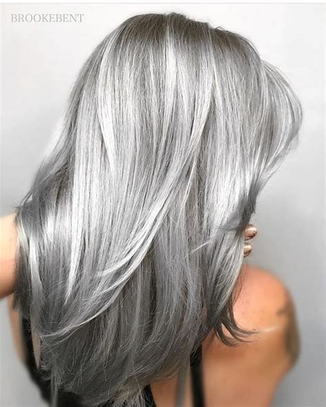 Gray Hair Coloring Grey Hair Color Silver Grey Hair Color Silver