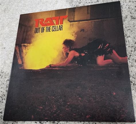 Ratt Out Of The Cellar Vinyl Photo Metal Kingdom