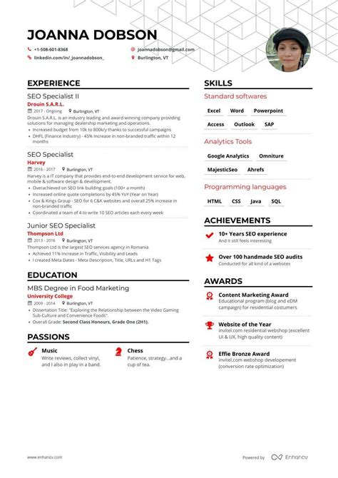 Suche schneller, besser & schlauer bei zapmeta! The Best SEO Resume Examples & Skills to Get You Hired