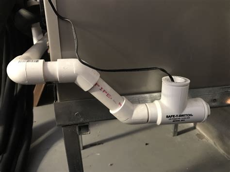 Install a plastic pan under the unit with a float switch in series with the yellow (cooling demand) to shut off the unit when it senses water in the pan. Condensate Switch Controversy | HVAC School