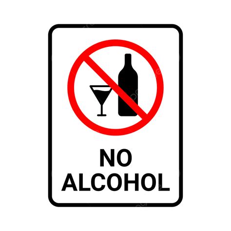 No Alcohol Sign No Alcohol No Alcohol Icon No Alcohol Vector Png And Vector With Transparent