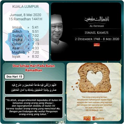 Adalah manusia pertama yang mendirikan solat zohor. Pin by affandi daud on waktu solat kl in 2020 | Poster ...
