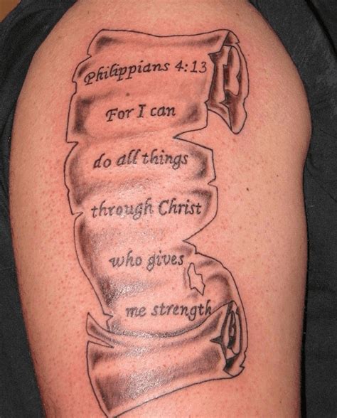 Bible Verses Tattoos For Guys Worldwide Tattoo Piercing Blog