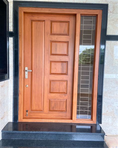 Teak Wood Door Main Door Design House Main Door Design Single Door