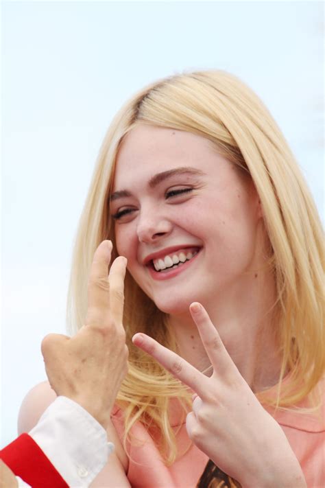 Elle Fanning Attends The How To Talk To Girls At Parties Photocall