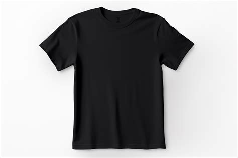 Black T Shirt Mockup Graphic By Illustrately · Creative Fabrica