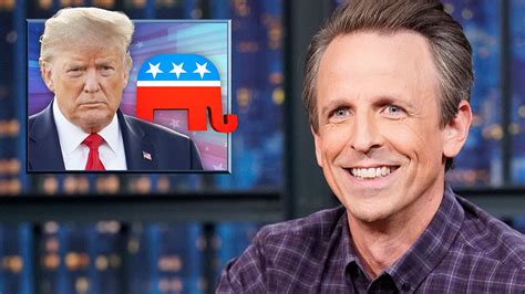 Watch Late Night With Seth Meyers Highlight Trump Goes On Unhinged