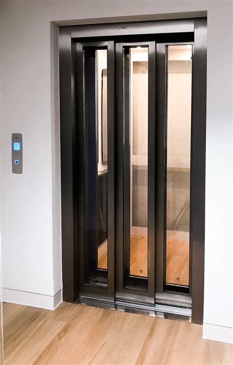 New Elvoron Home Elevator Installed In Ontario Canada Garaventa Lift
