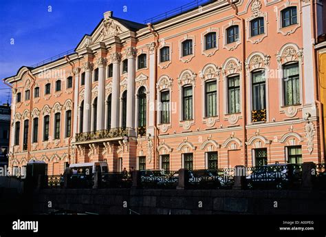 Stroganov Palace St Petersburg Russia Stock Photo Alamy
