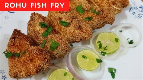 Some new varities of fishes, i didnt know the name of others, but still got a. Rohu Fish Fry || रहू मछली फ़्राई - YouTube