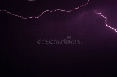 Lightning And Thunder Stock Photo Image Of Rain Electricity 193210744