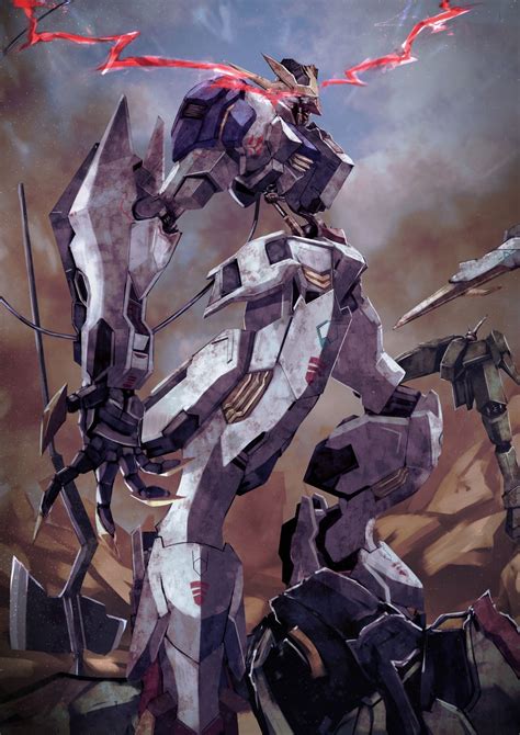 Gundam Barbatos Lupus Rex Destroy Gundam Iron Blooded Orphans Gundam