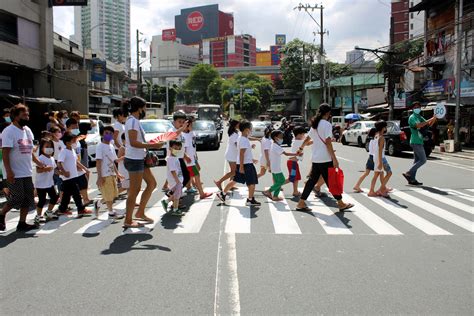 Proper Pedestrian Lane Photos Philippine News Agency