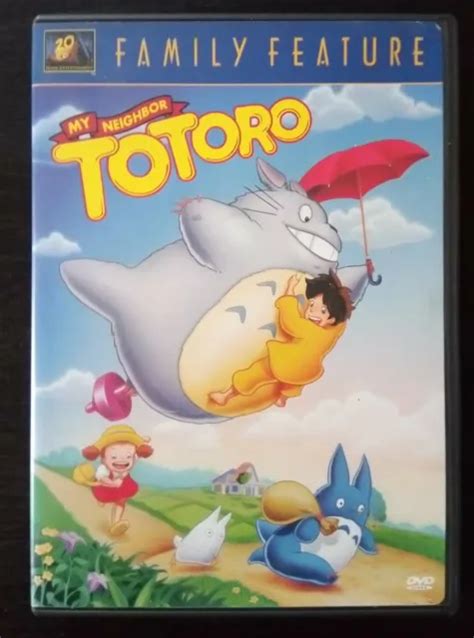 My Neighbor Totoro Dvd Original Fox Studio Dub Rare Usa Region 1