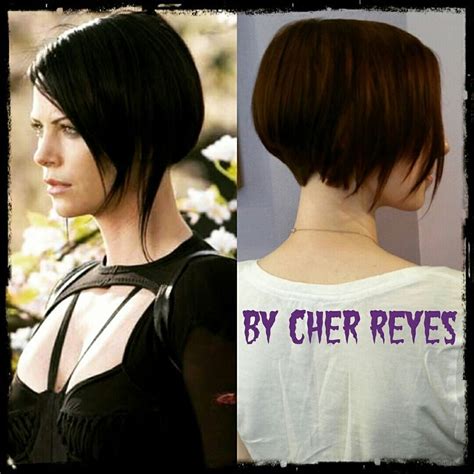 Before And After AEon Flux Haircut Tomboy Fashion Tomboy Style Aeon