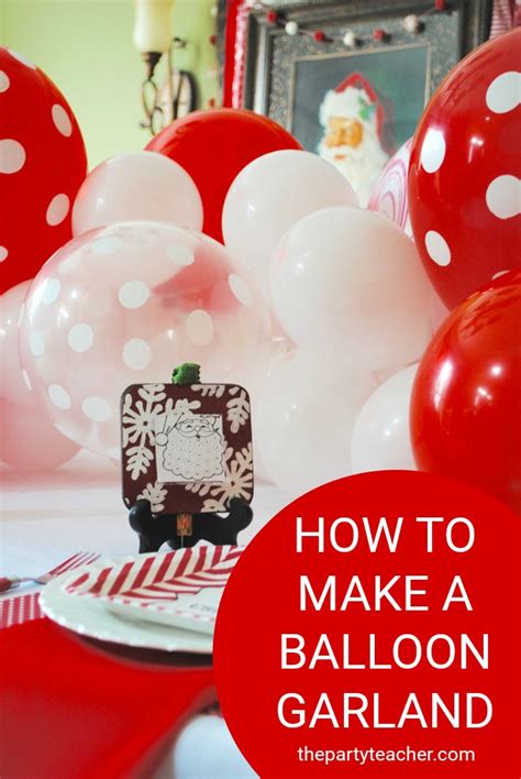 How To Make A Balloon Garland Design Dazzle