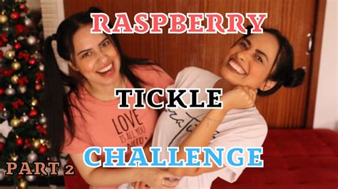 RASPBERRY TICKLE CHALLENGE Part Desafio Cócegas Irmãs Fernandes Trio YouTube