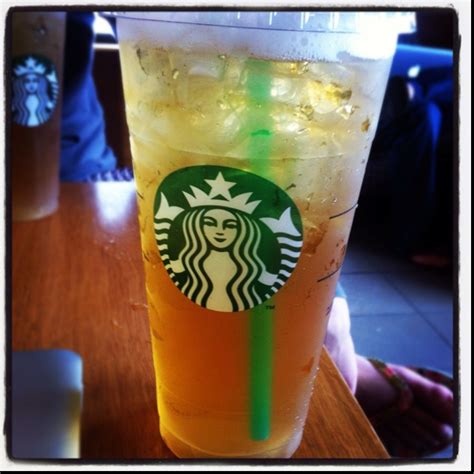 My Current Favorite Cold Beverage The Starbucks Iced Green Tea