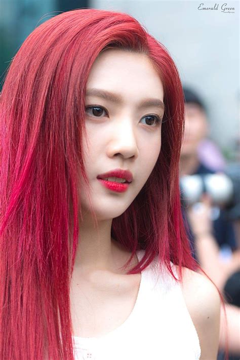 Pin By のぞ On Joy 조이 Redvelvet Red Velvet Joy Red Velvet Red Hair