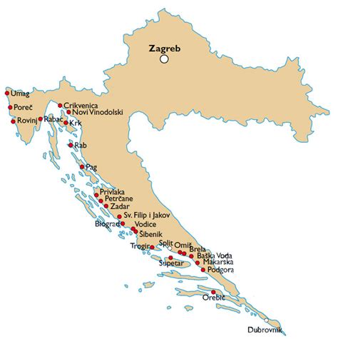 Mapachorvatska Chorvátsko