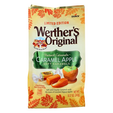 Save On Werthers Original Apple Soft Caramels Limited Edition Order Online Delivery Stop And Shop