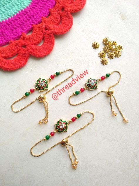 Handmade Rakhis Designer Rakhis Ideas In Rakhi Handmade