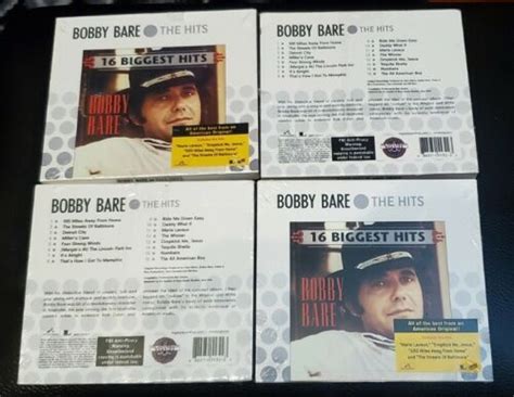 Bobby Bare 16 Biggest Hits Cd New Sealed All American Original 886970553223 Ebay