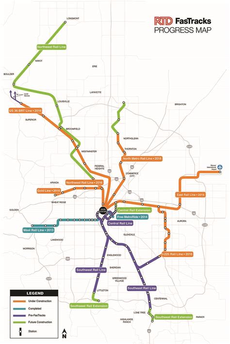 Rtd Light Rail Map Overlay