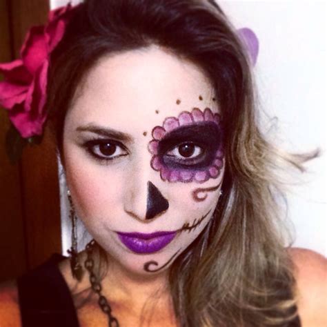 Maquiagem Caveira Mexicana Halloween Face Makeup Makeup Halloween Face