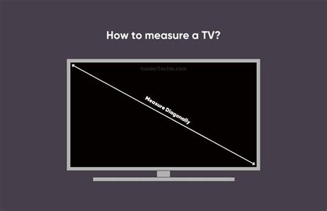 Tv Dimensions And Size Guide