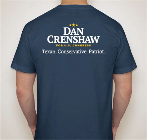 Dan Crenshaw For Congress Custom Ink Fundraising