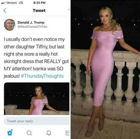 Fact Check Did Donald Trump Tweet About Daughter Tiffanys Skintight