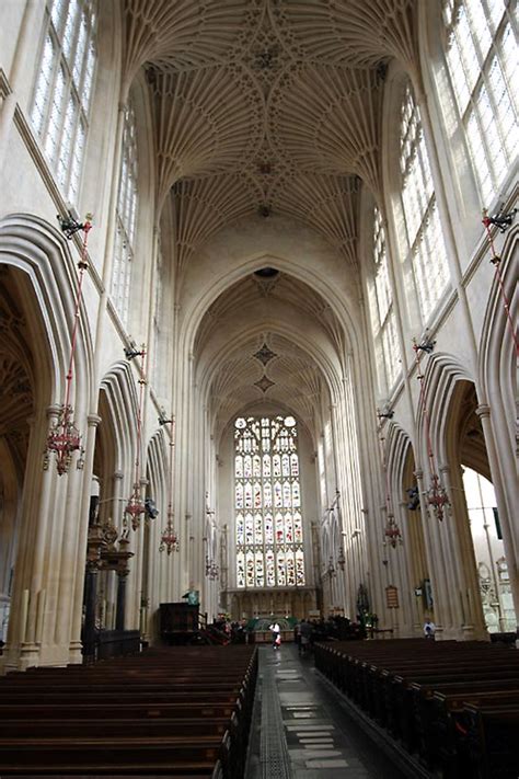 Nave Fan Vaulting Photo Picture Image Bath Abbey Cathedrals