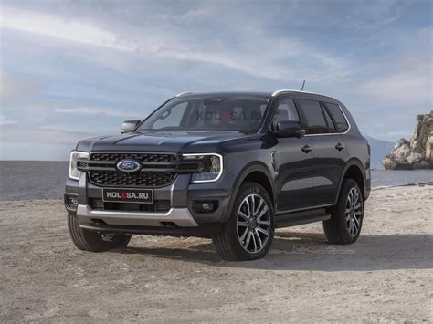 2022 Ford Everest Endeavour Rendered Digitally In Production Avatar