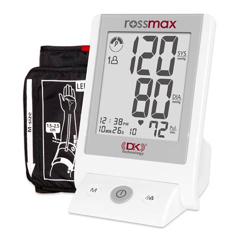 Ac701k Dk Deluxe Automatic Blood Pressure Monitor Rossmax Your
