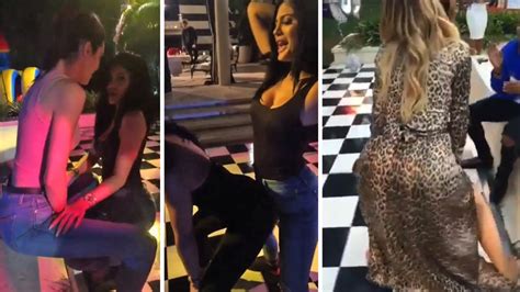 Kylie Jenner Khloes Twerking Steals The Show At Graduation Party Video