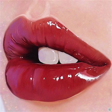 Pin By Jasmin Duh On Art Lips Painting Lip Art Digital Art Illustration