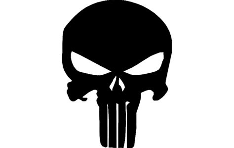 Pin By Free Cnc Files On Shilloutesstencils Punisher Skull Decal