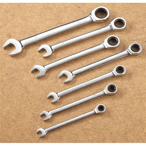 7 Pc Ratcheting Wrench Set 226025 Hand And Power Tools At Sportsman