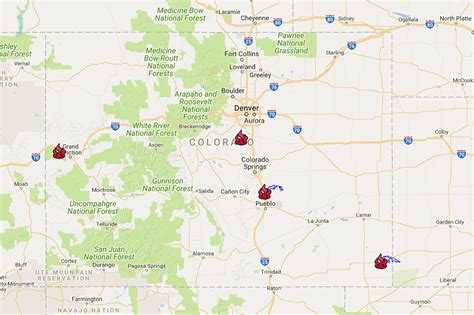 Map Keeps You Up To Speed With Colorados Active Wildfires