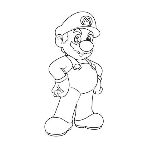 How To Draw A Super Mario Step By Step