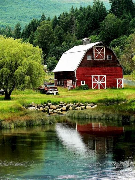 Beautiful Rustic And Classic Red Barn Inspirations No 46 Beautiful Rustic And Classic Red Barn