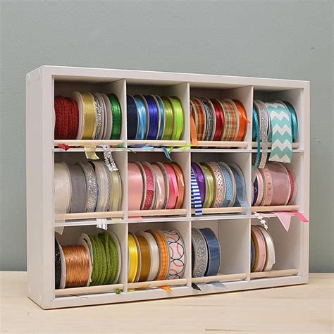 Ribbon Organizer Ribbon Storage Ribbon Organization Craft Organization